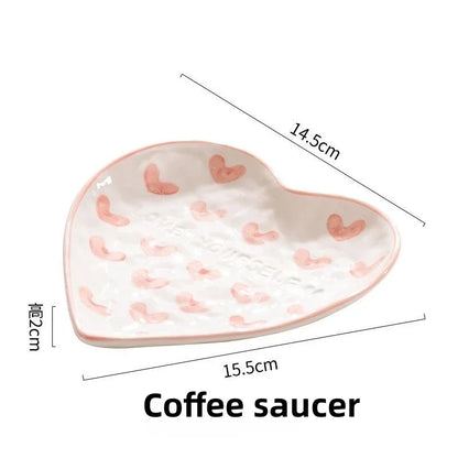 Heart Ceramic Coffee Mug