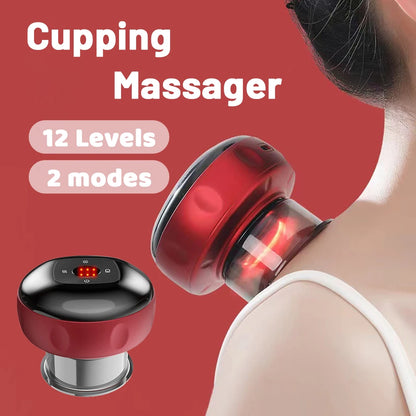 Elevate Your Self-Care Routine: Electric Cupping Massager