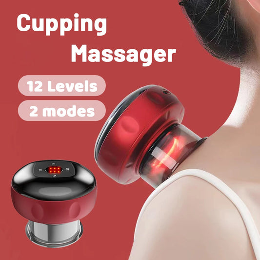 Elevate Your Self-Care Routine: Electric Cupping Massager