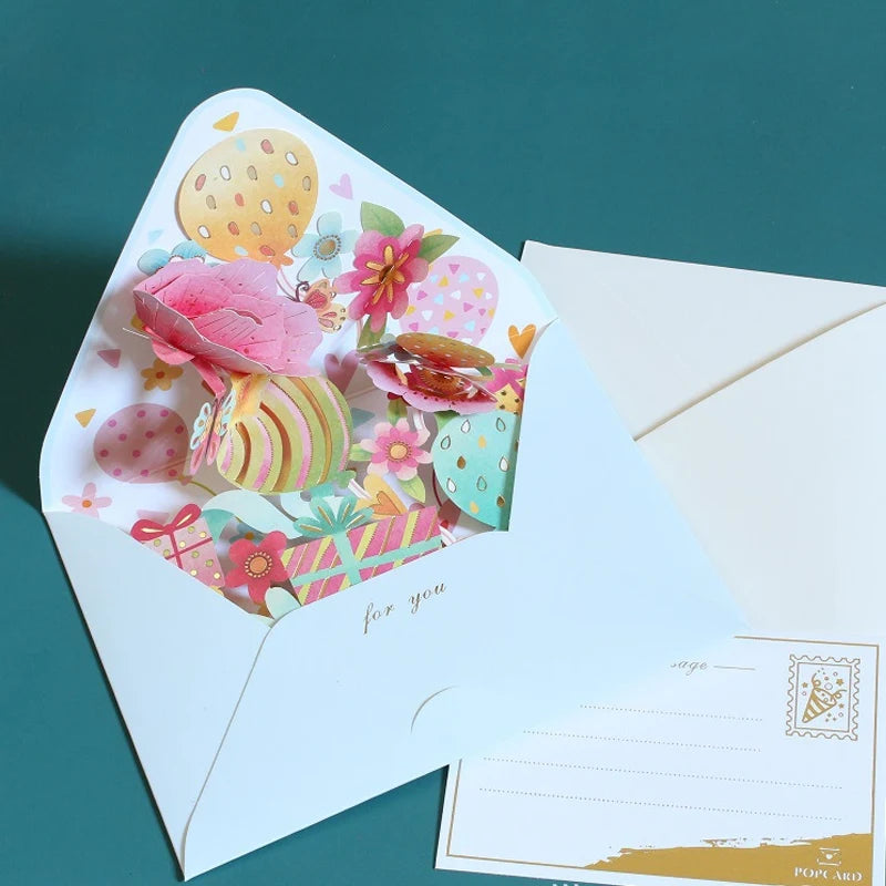 Romantic 3D Pop-Up Cards