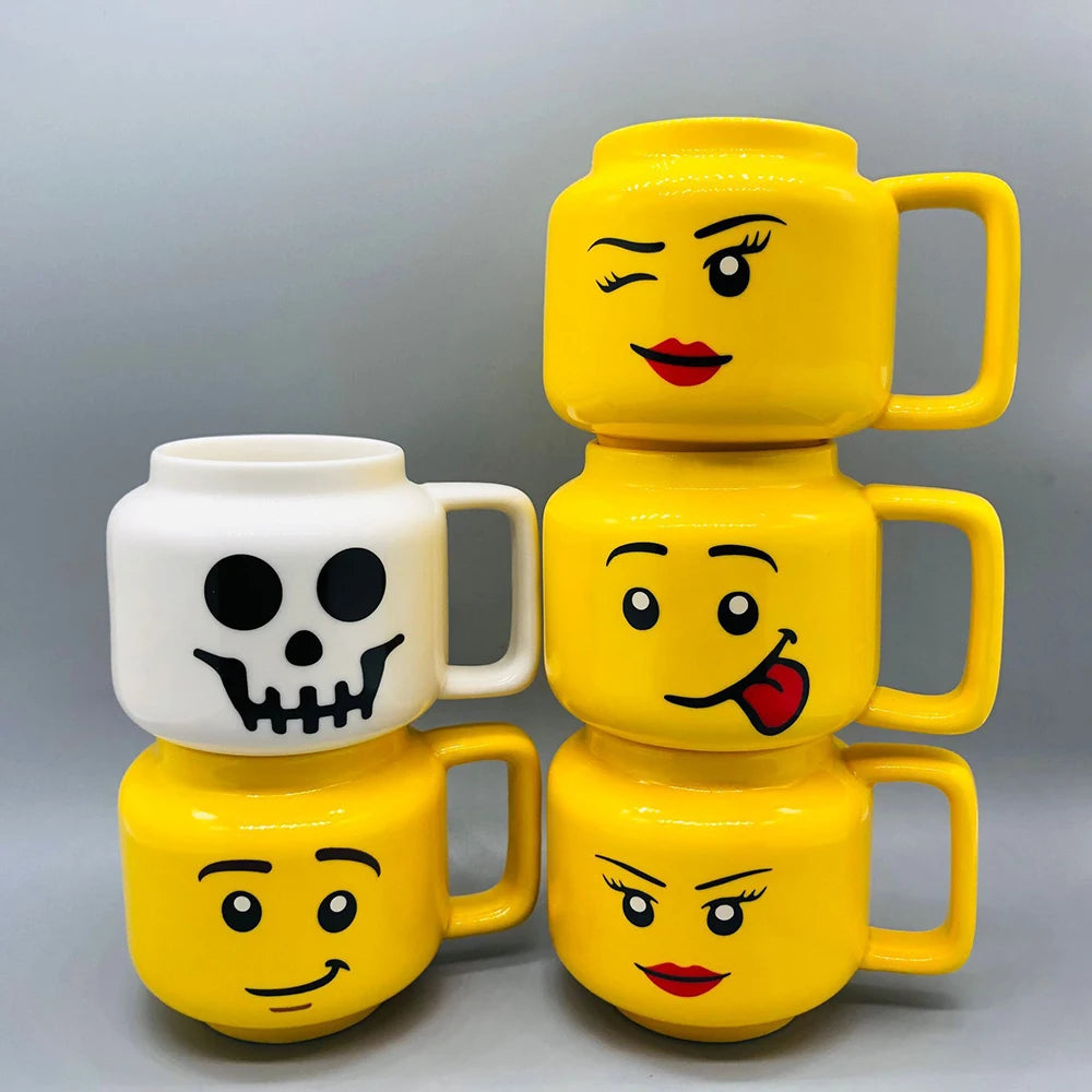 Cartoon Expression Mug