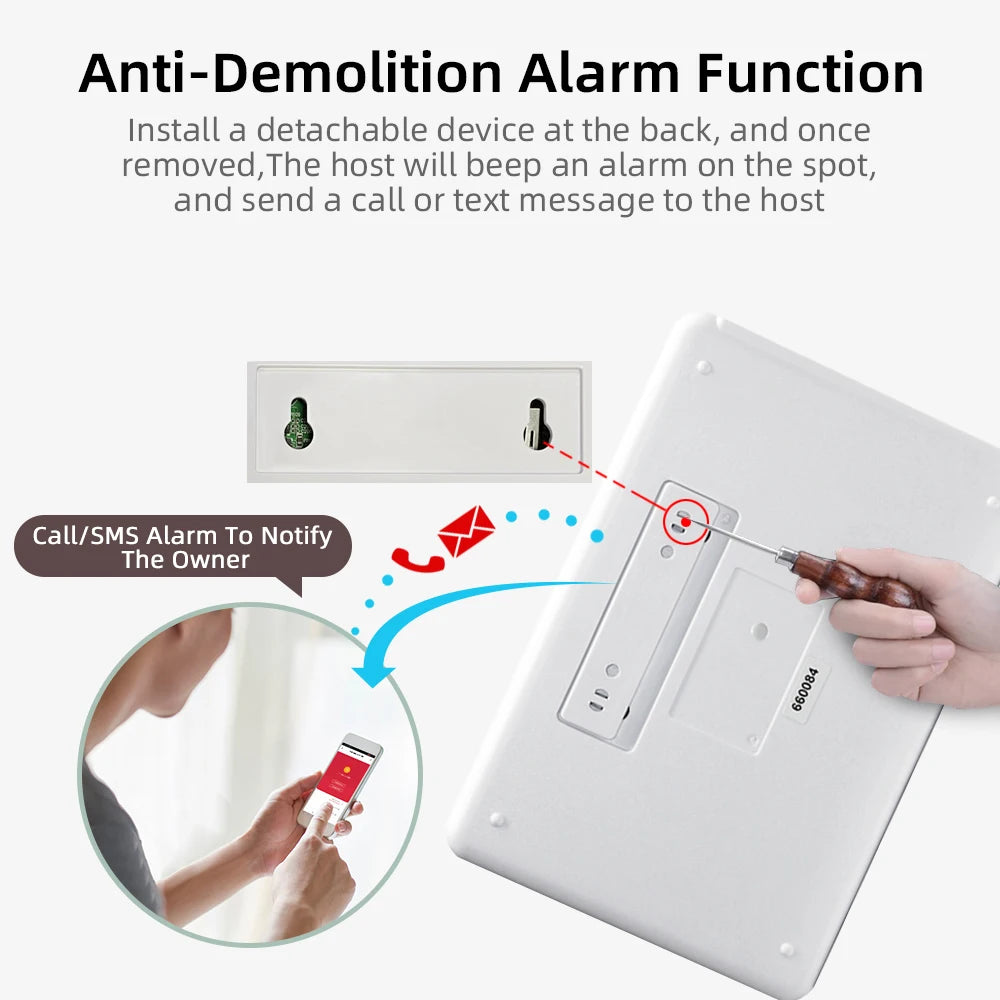 PGST 103 Smart Home Security System with Touchscreen and Motion Detection