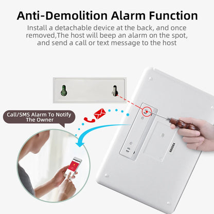 PGST 103 Smart Home Security System with Touchscreen and Motion Detection