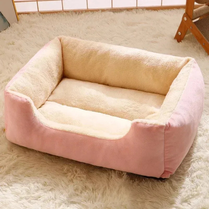 Cozy and Comfortable: Plush Cat Bed