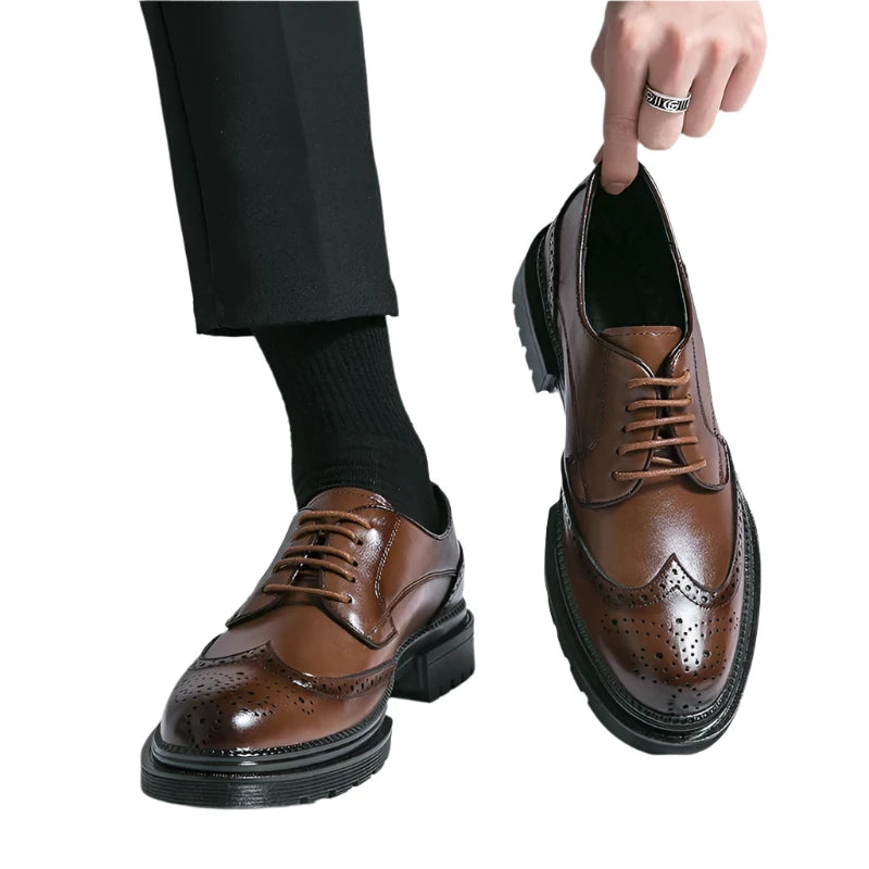Leather Oxfords
