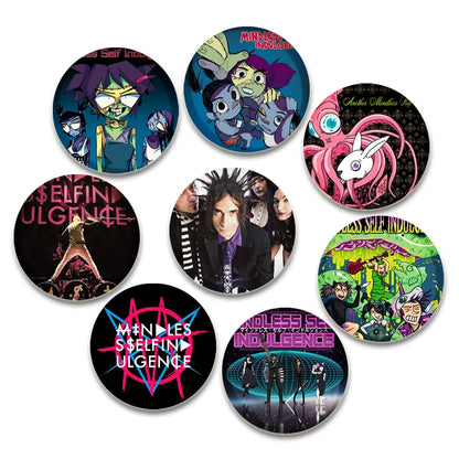 Mindless Self Indulgence Pins: Show Your Fandom