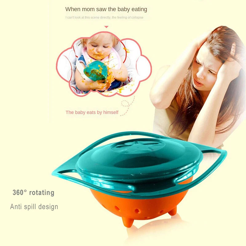 Spill proof feeding bowl