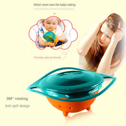 Spill proof feeding bowl