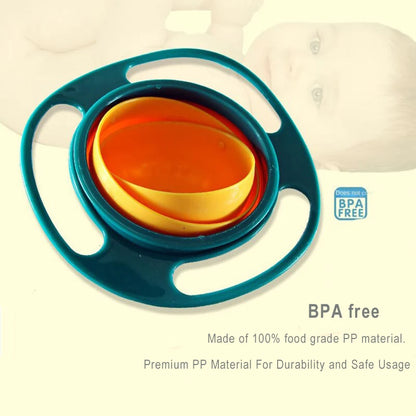 Spill proof feeding bowl
