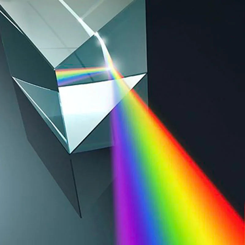 Explore Light and Color - Kids Physics STEM Glass Prism Toy