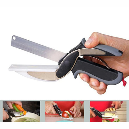 Versatile Kitchen Tool: Separable Stainless Steel Scissors