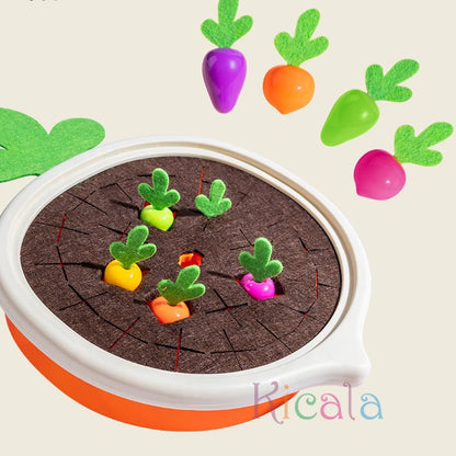 Baby Montessori Educational Toy Set – Pull Carrot Learning Toys for Kids