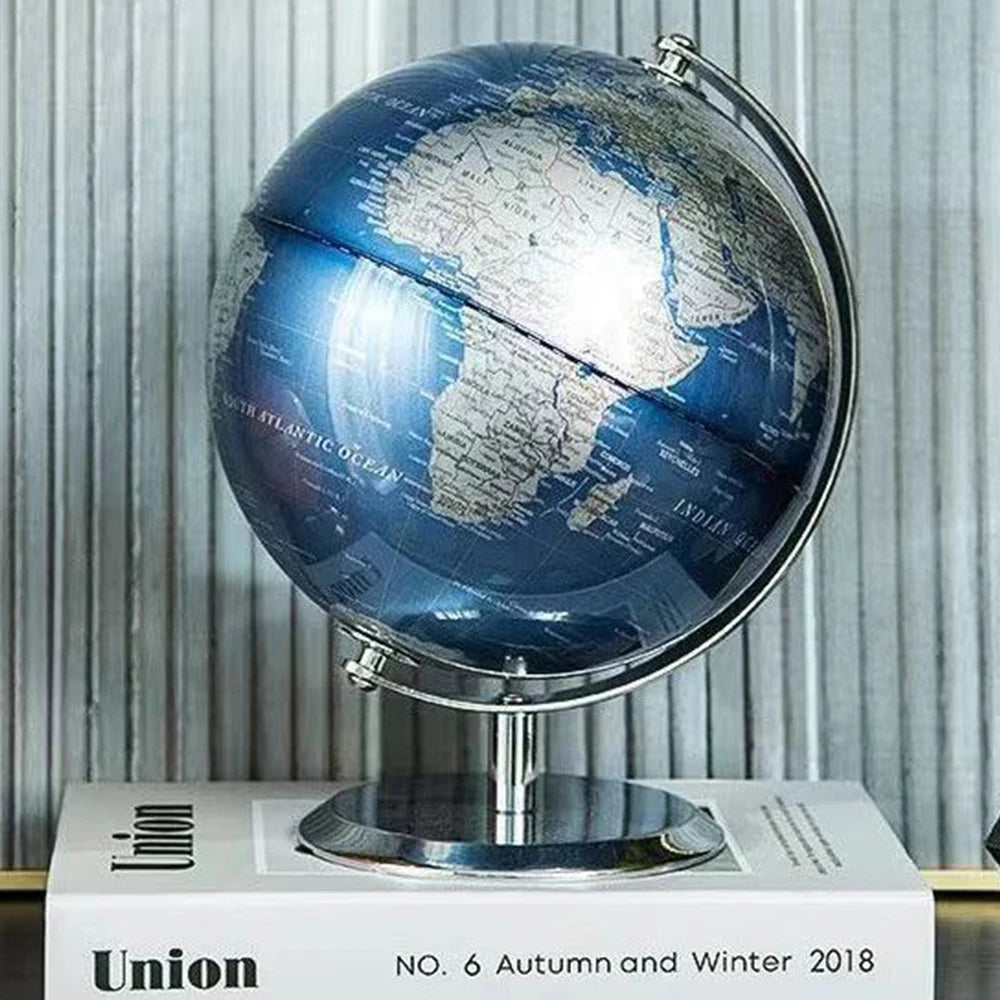 Rotating Globe: A Decorative and Educational Piece