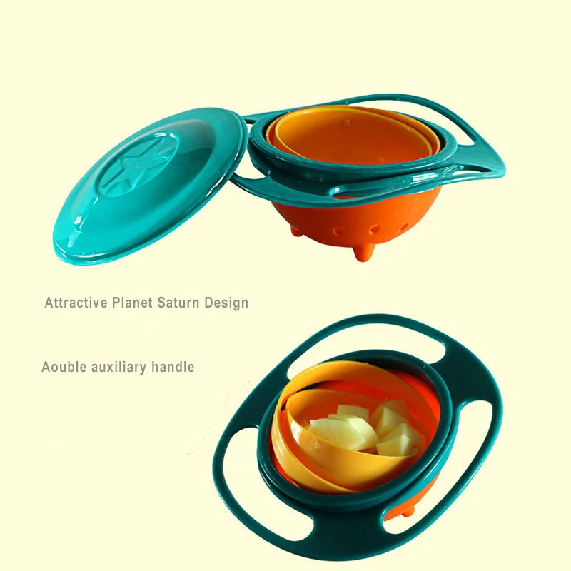 Spill proof feeding bowl