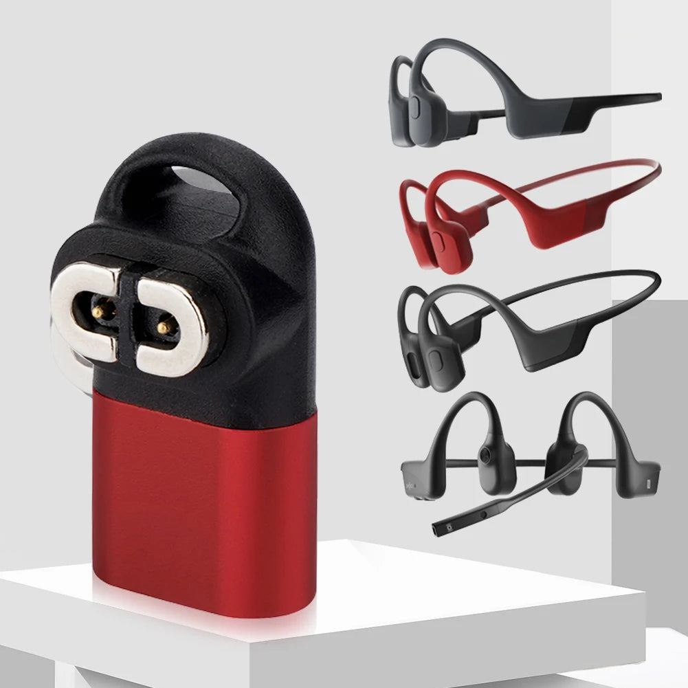 Magnetic USB-C charger for AfterShokz AS800/803/810, OpenRun Pro, and Mini OpenComm