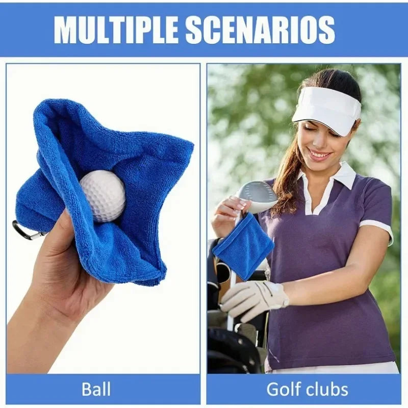 Essential Golf Accessory: Microfiber Cleaning Towel