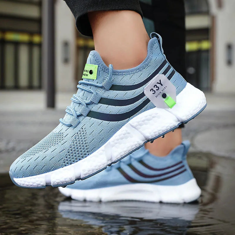 Breathable Mesh Sneakers - Comfortable Running and Casual Shoes for Men and Women