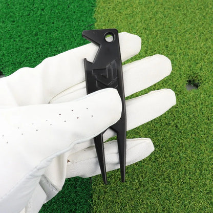 Essential Golf Tool: 2-in-1 Divot Repair Tool and Groove Cleaner