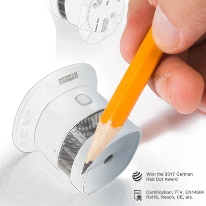 HEIMAN Zigbee 3.0 Smoke Detector - High Sensitivity Fire Alarm Safety Sensor, Free LED Night Light