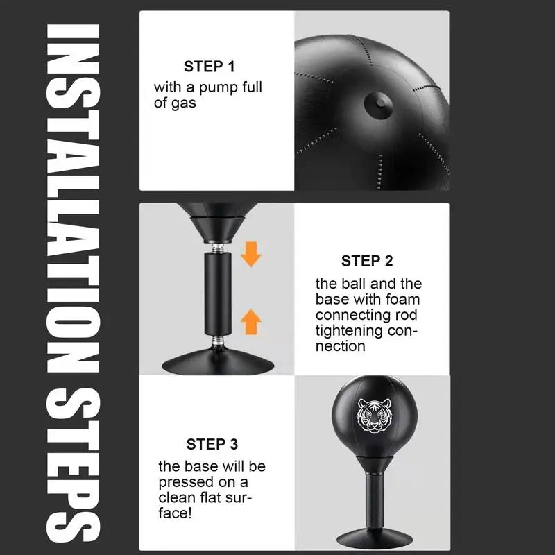 Stress Relief Punching Bag: Desktop Desk Decor