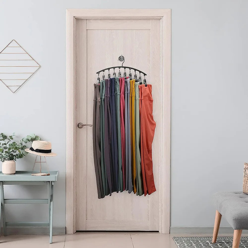 Maximize Closet Space: Multi-Clip Clothes Hanger Organizer