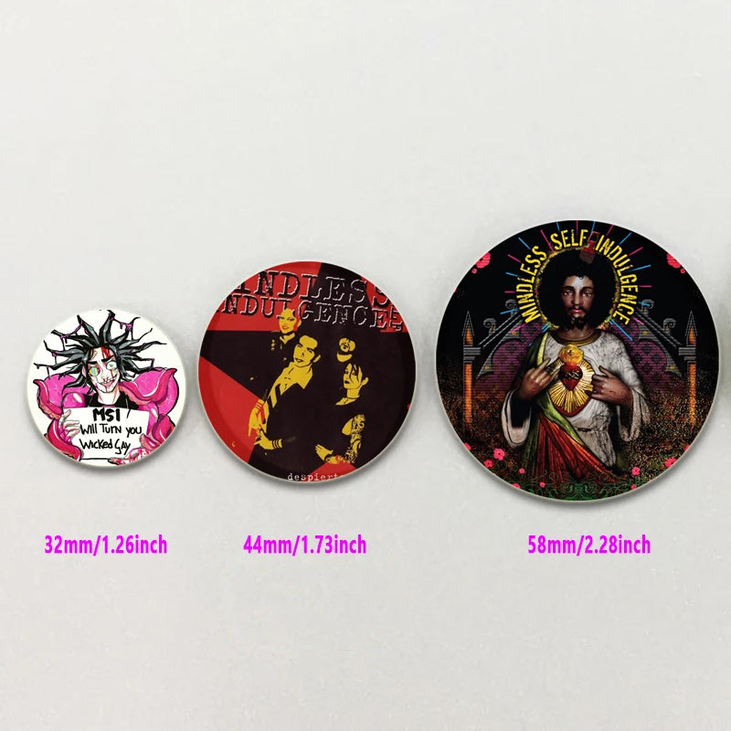 Mindless Self Indulgence Pins: Show Your Fandom