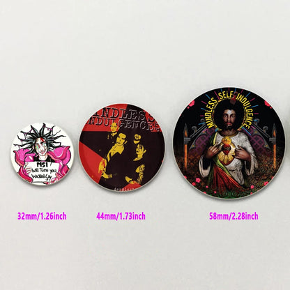 Mindless Self Indulgence Pins: Show Your Fandom