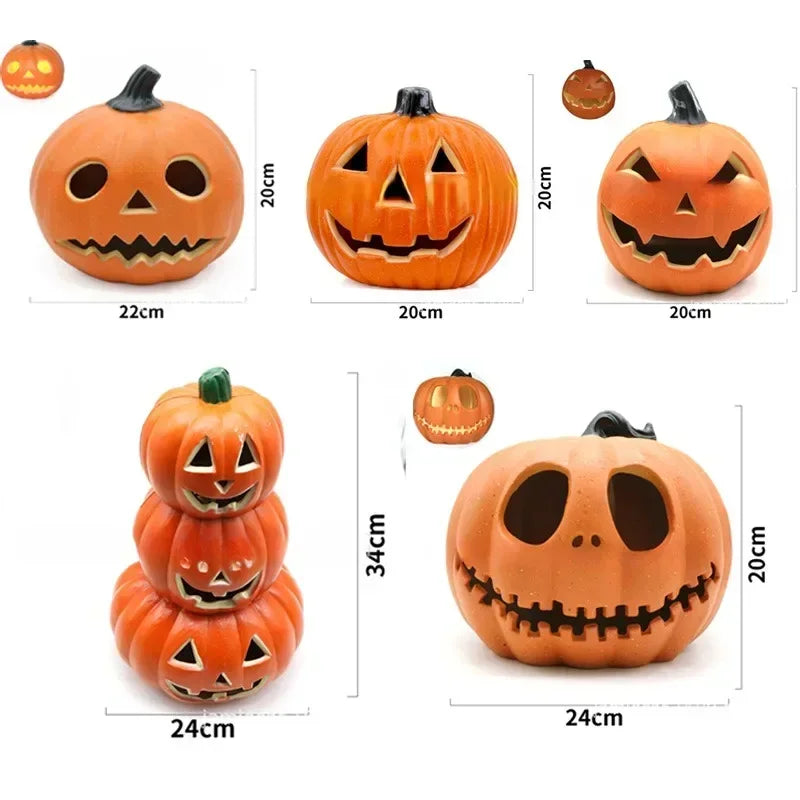 Spooky Glow: Halloween LED Pumpkin Lantern