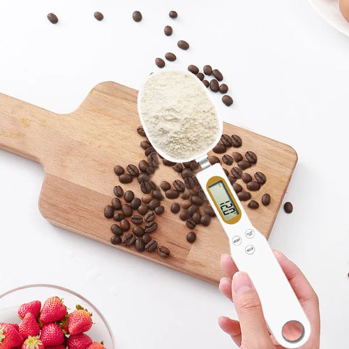 Digital LCD Weight Measuring Spoon - High Precision Kitchen Scale (500g/0.1g)
