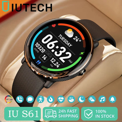 IUTECH S61 Smartwatch: Your All-in-One Companion for Health and Style