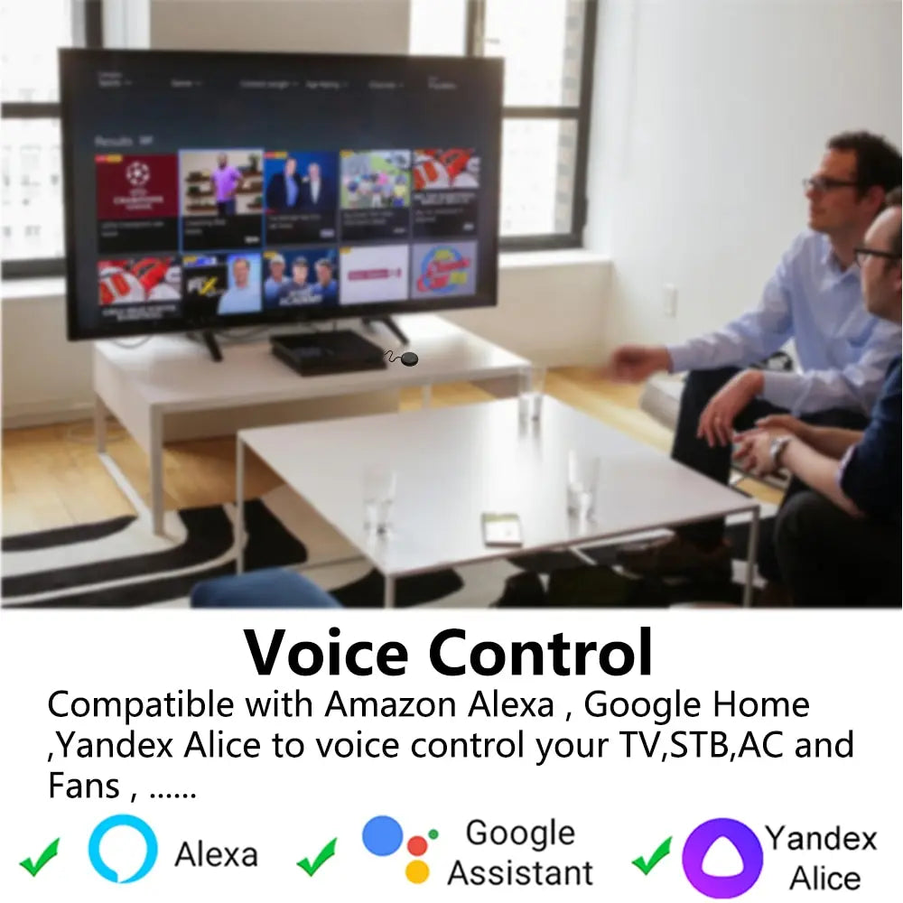 RightSitu S18 Tuya WiFi Smart IR Remote Control for TV DVD AUD AC, Works with Alexa Google Home