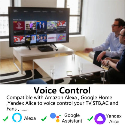RightSitu S18 Tuya WiFi Smart IR Remote Control for TV DVD AUD AC, Works with Alexa Google Home