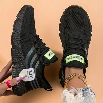 Breathable Mesh Sneakers - Comfortable Running and Casual Shoes for Men and Women