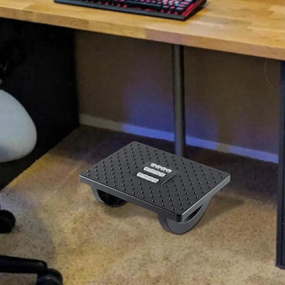 Ergonomic Foot Rest with Massage Rollers – Portable Comfort for Home and Office