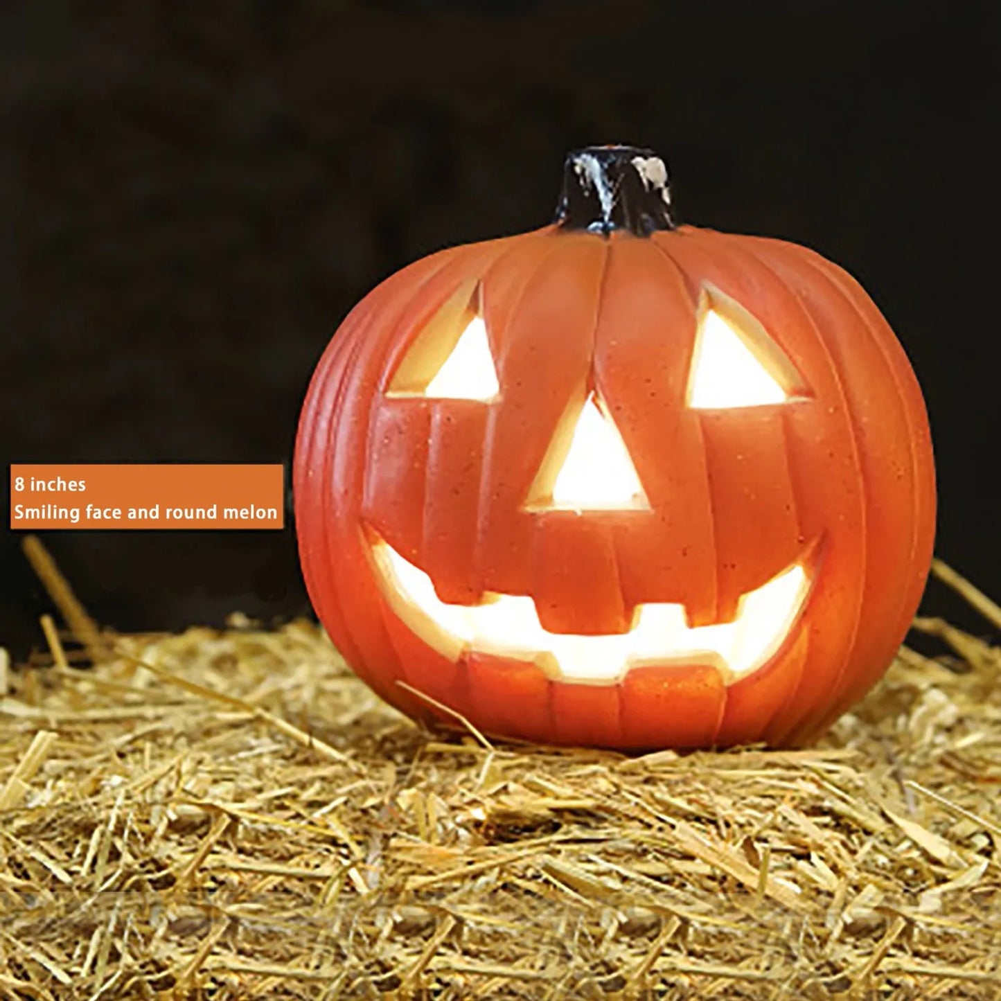 Spooky Glow: Halloween LED Pumpkin Lantern