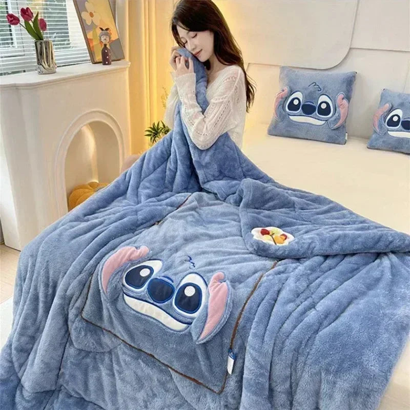 Stitch Plush Blanket: A Cuddle-Worthy Companion