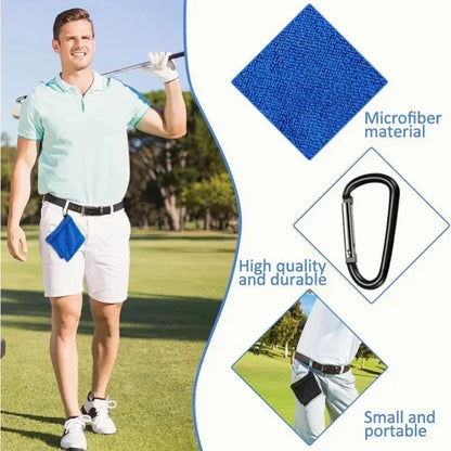 Essential Golf Accessory: Microfiber Cleaning Towel