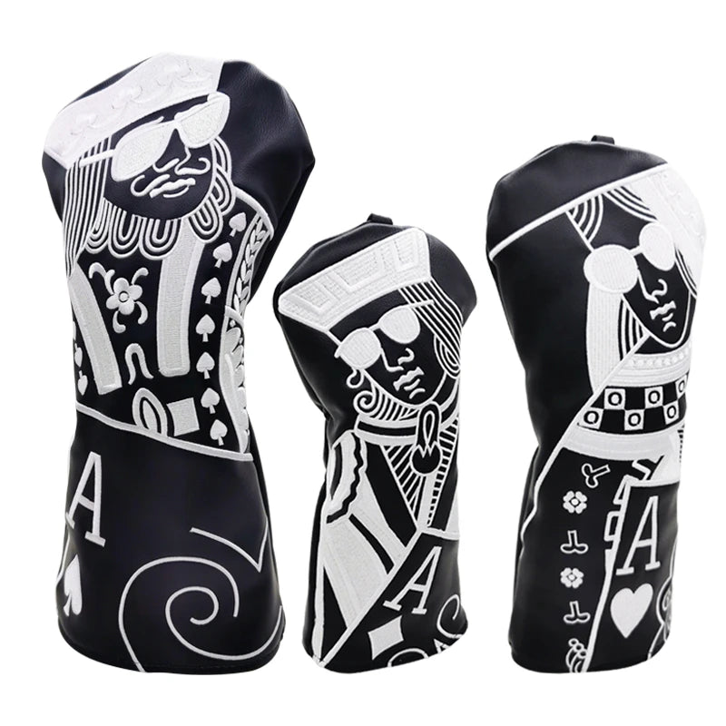 Protect Your Clubs in Style: PU Leather Golf Headcovers