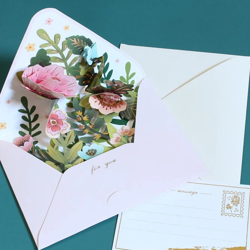Romantic 3D Pop-Up Cards