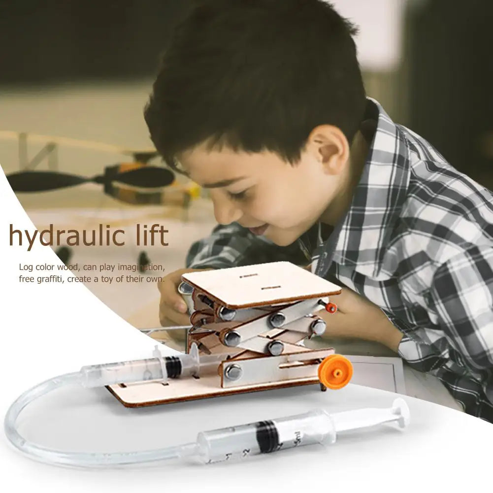 Build Your Own Hydraulic Lift Table - Kids DIY STEM Kit