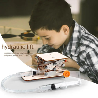 Build Your Own Hydraulic Lift Table - Kids DIY STEM Kit