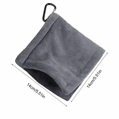 Essential Golf Accessory: Microfiber Cleaning Towel
