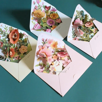 Romantic 3D Pop-Up Cards