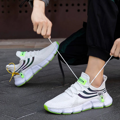 Breathable Mesh Sneakers - Comfortable Running and Casual Shoes for Men and Women