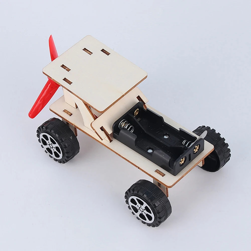 Explore Mechanics - DIY Electric Wind-Force Car STEM Kit