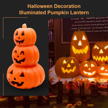 Spooky Glow: Halloween LED Pumpkin Lantern
