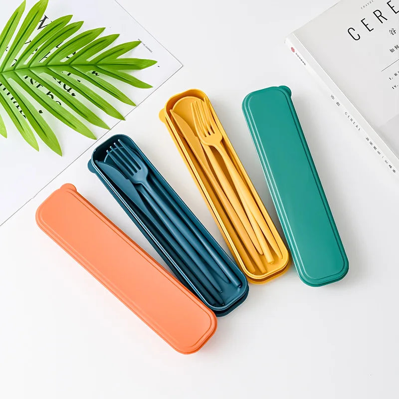 Eco-Friendly Wheat Straw Utensil Set (4-Piece)