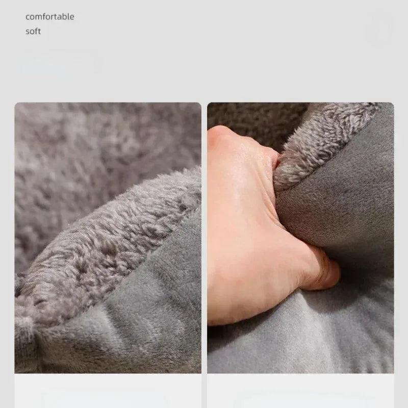 Cozy and Comfortable: Plush Cat Bed