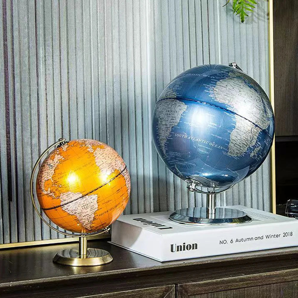 Rotating Globe: A Decorative and Educational Piece