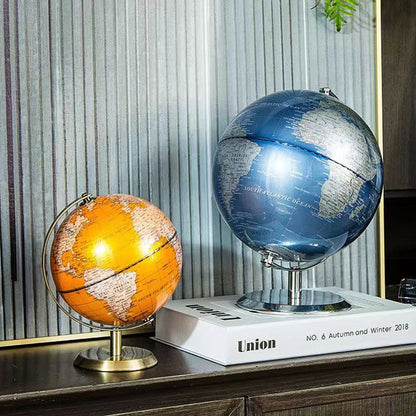 Rotating Globe: A Decorative and Educational Piece